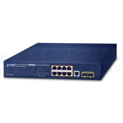 PLANET 普萊德 GS-4210-8P2S 8埠 10/100/1000Mbps + 2 port SFP 網路交換器